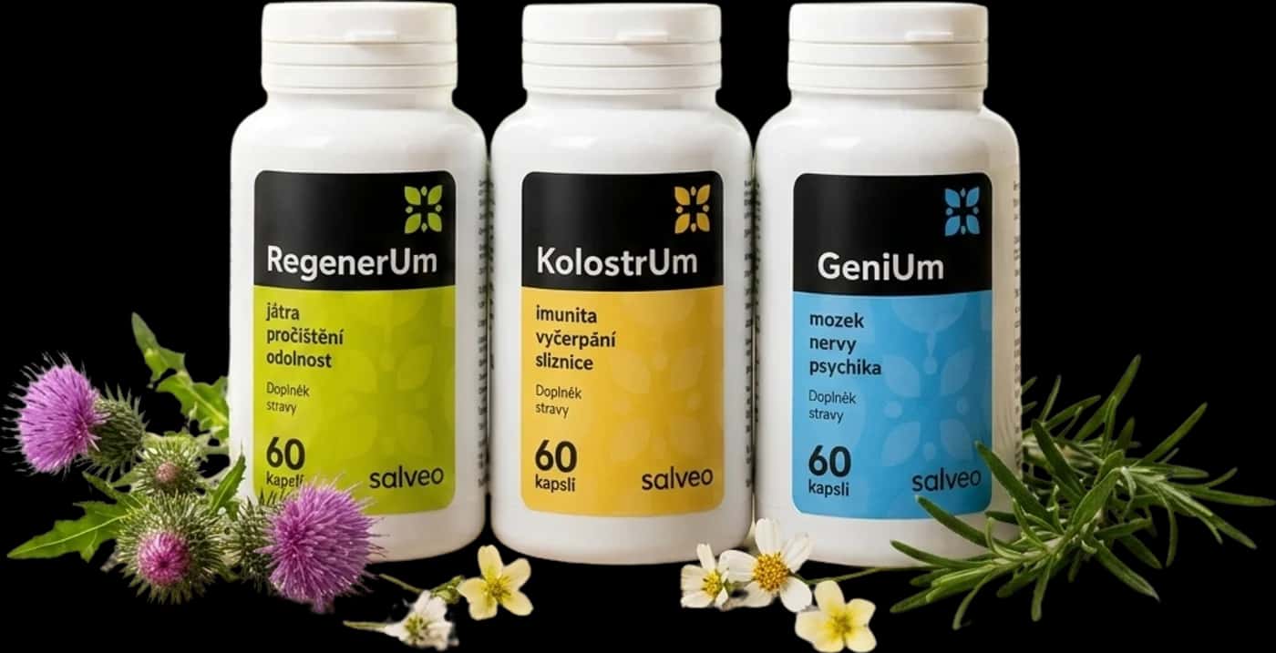 Trio balíček Um: RegenerUm, KolostrUm a GeniUm